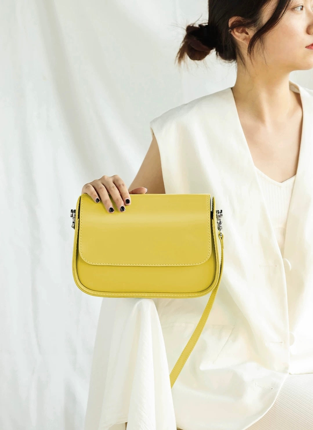 Boxy Saddle Bag