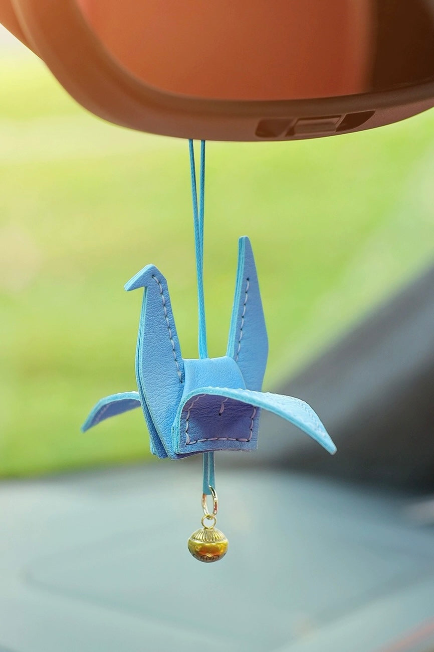 Origami Crane Bag Charm/Car Hanger