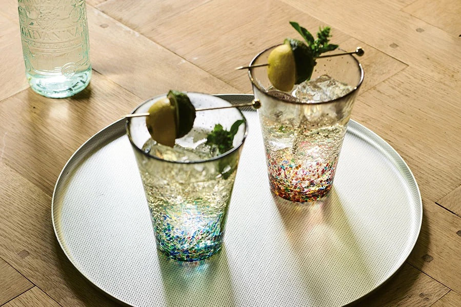 Aderia Tsugaru | Handmade Crystal Glass Tumbler Set