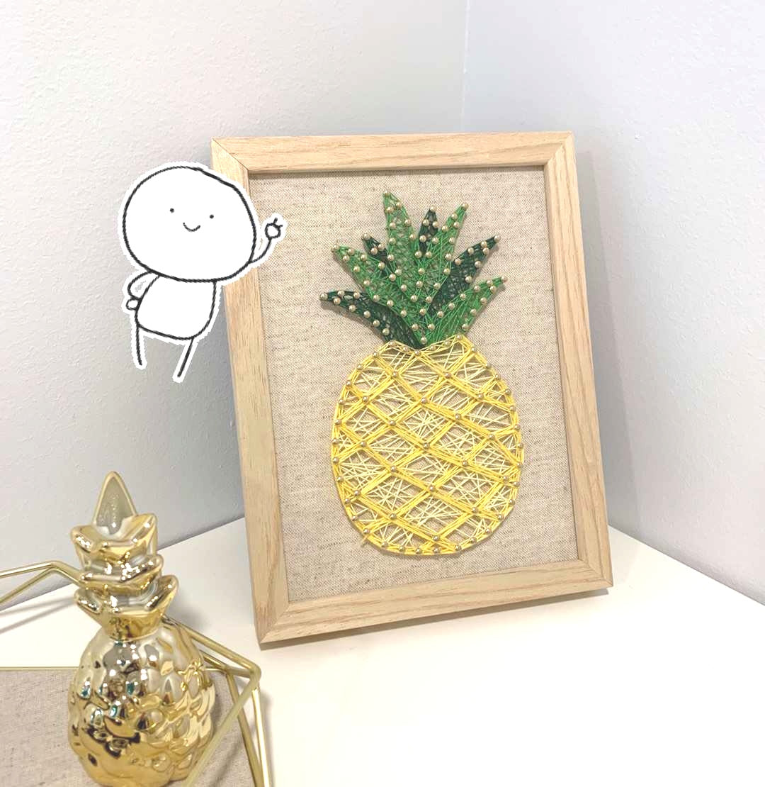 Plants & Fruits - Customized Pattern Framed String Art Workshop