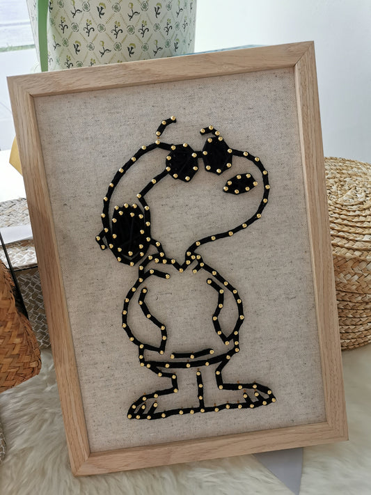 Cartoon - Customized Pattern Framed String Art Workshop