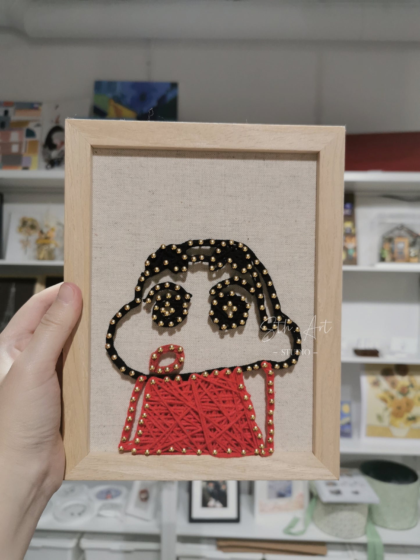 Cartoon - Customized Pattern Framed String Art Workshop
