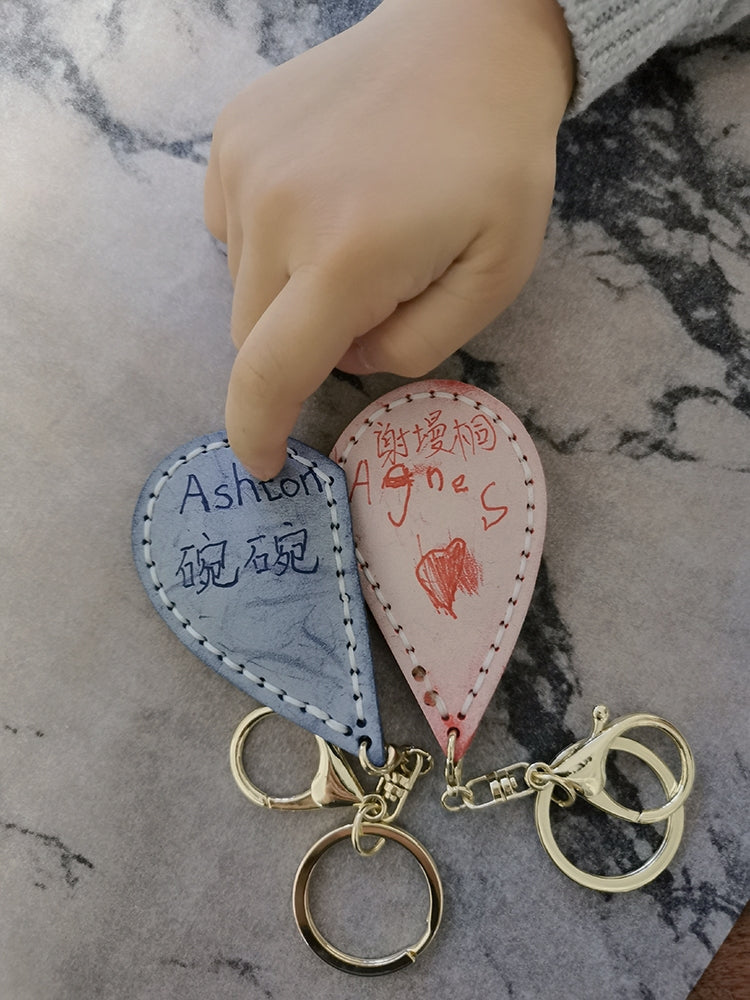 Pair of Heart Keychain