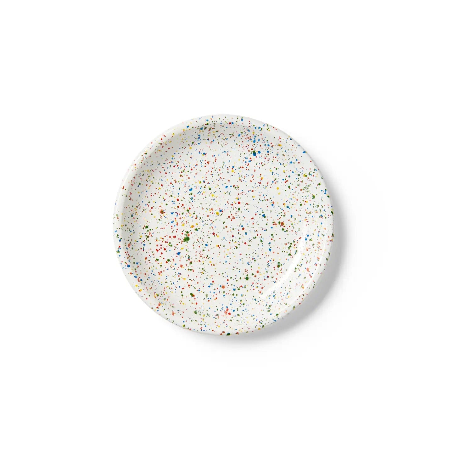 Crow Canyon | Rainbow Falls Salad Plate - White