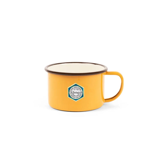 Crow Canyon | Camp Wandawega X CCH | Sauce Mug - Yellow with Brown Rim