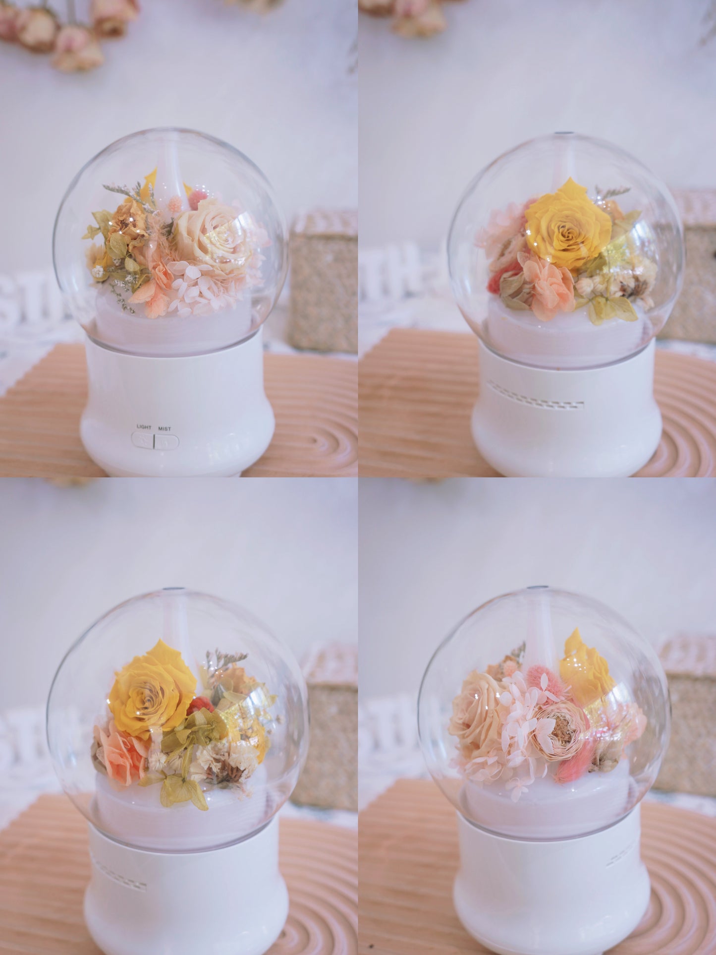 Dried Flower Home Diffuser & Light Workshop