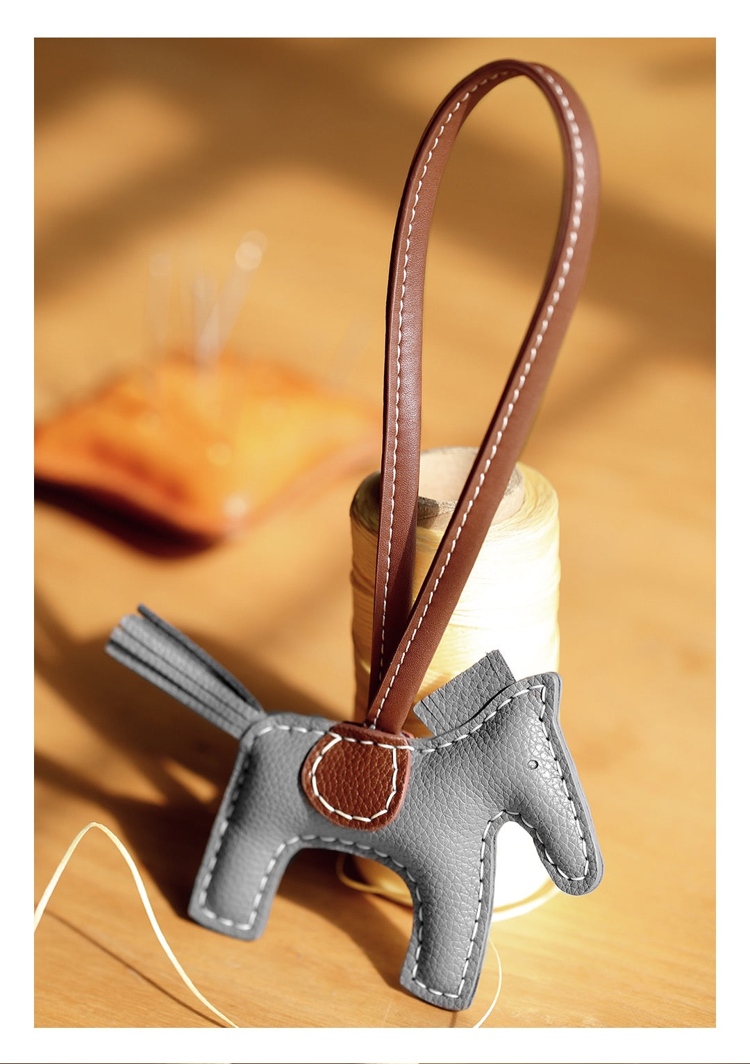 Saddle Horse Bag Charm/Car Hanger