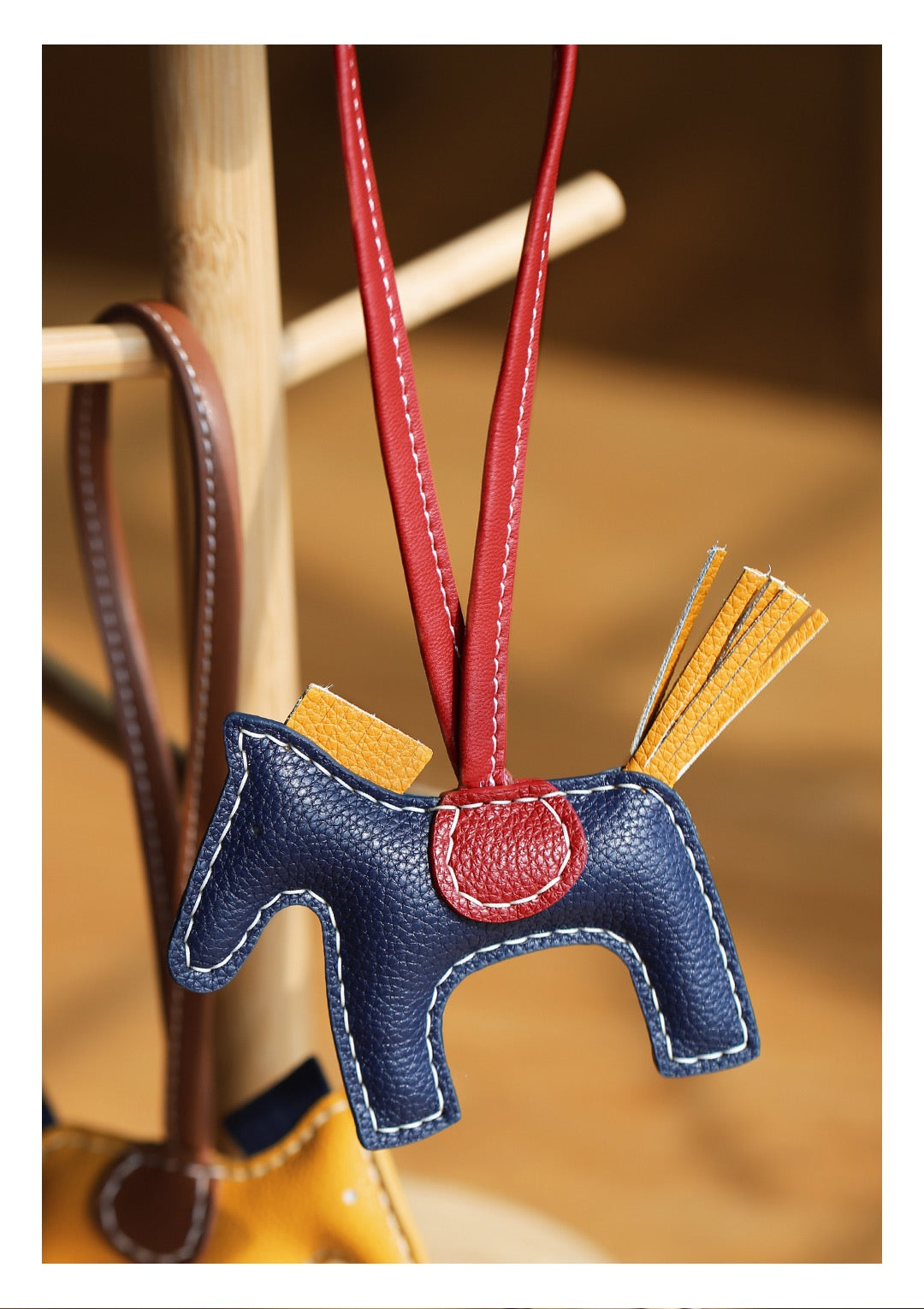 Saddle Horse Bag Charm/Car Hanger