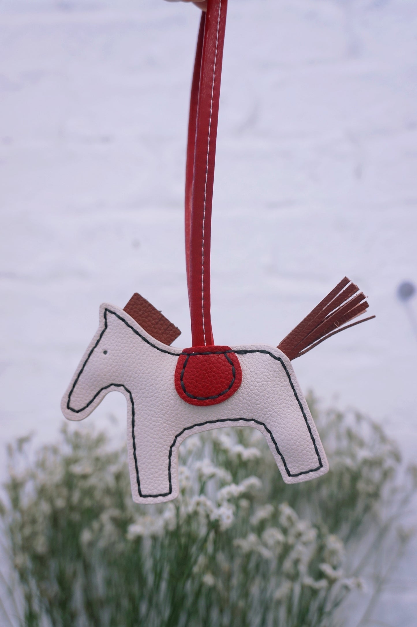 Saddle Horse Bag Charm/Car Hanger