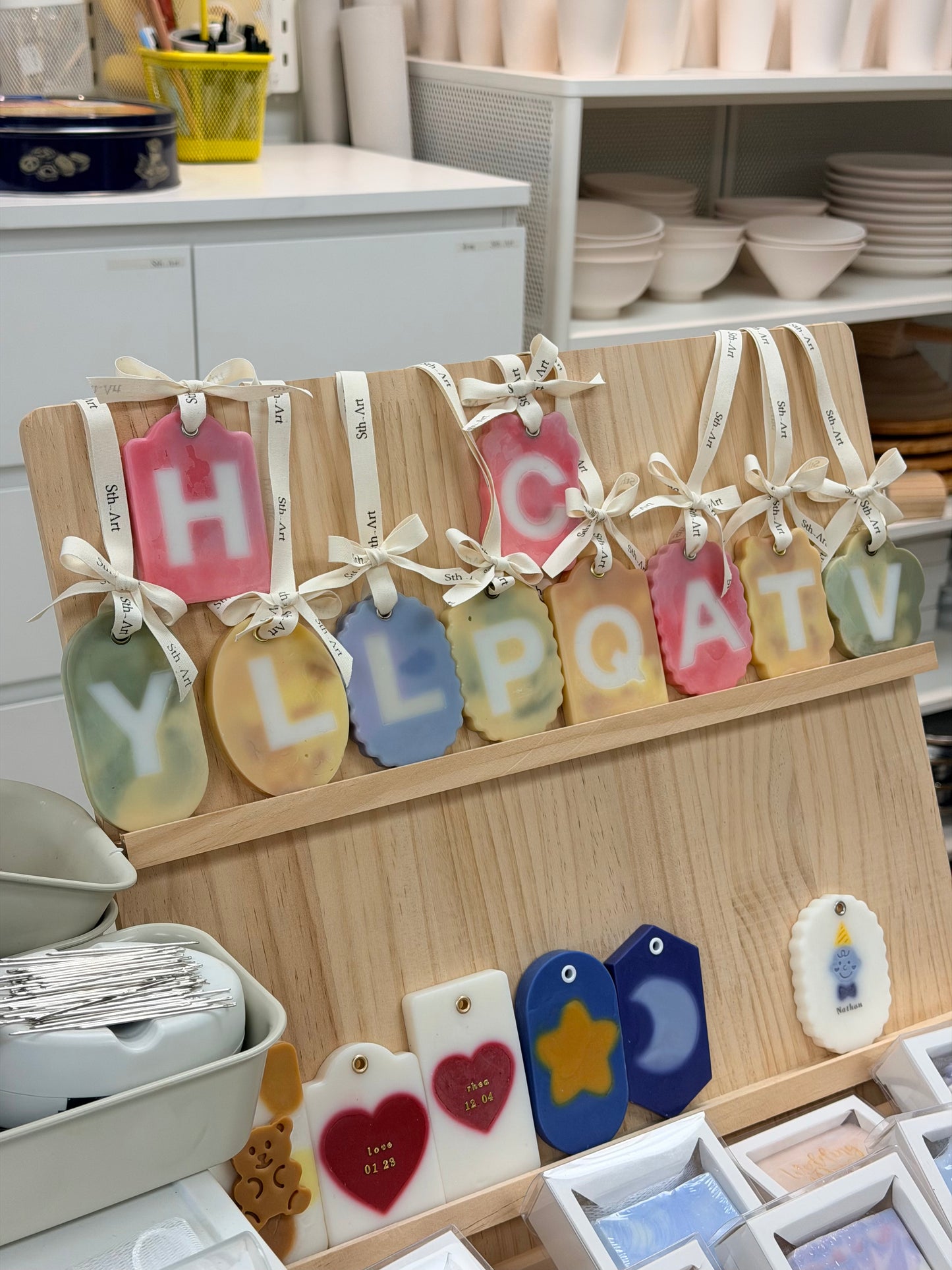 Gradient Letter Scented Wax Tablet Diffuser