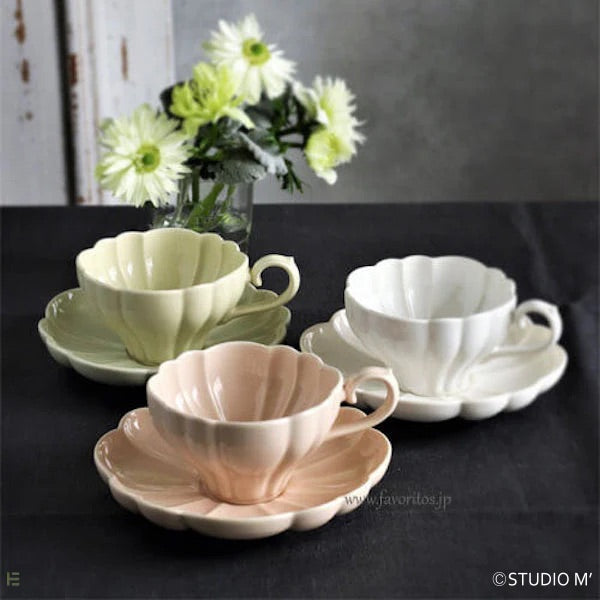 Studio M' | Le Bouquet Cup & Saucer Set (Green)