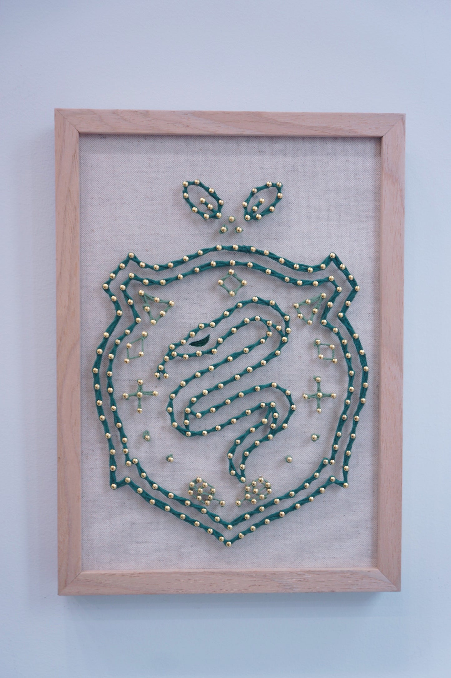 Customized Pattern Framed String Art