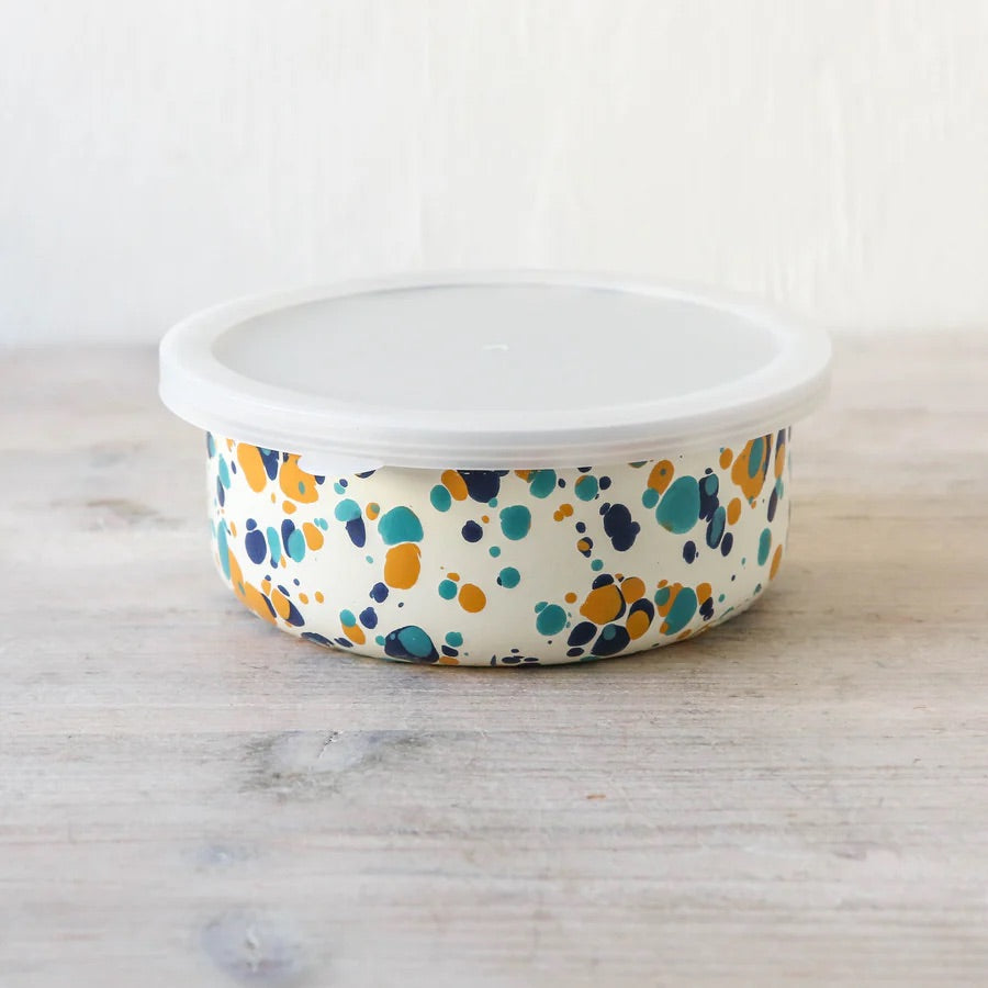 Crow Canyon | 13cm Storage Bowl with Lid (Bermuda Buttercup)