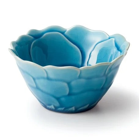 Seto Ware | Flower Bowl - Blue Peony