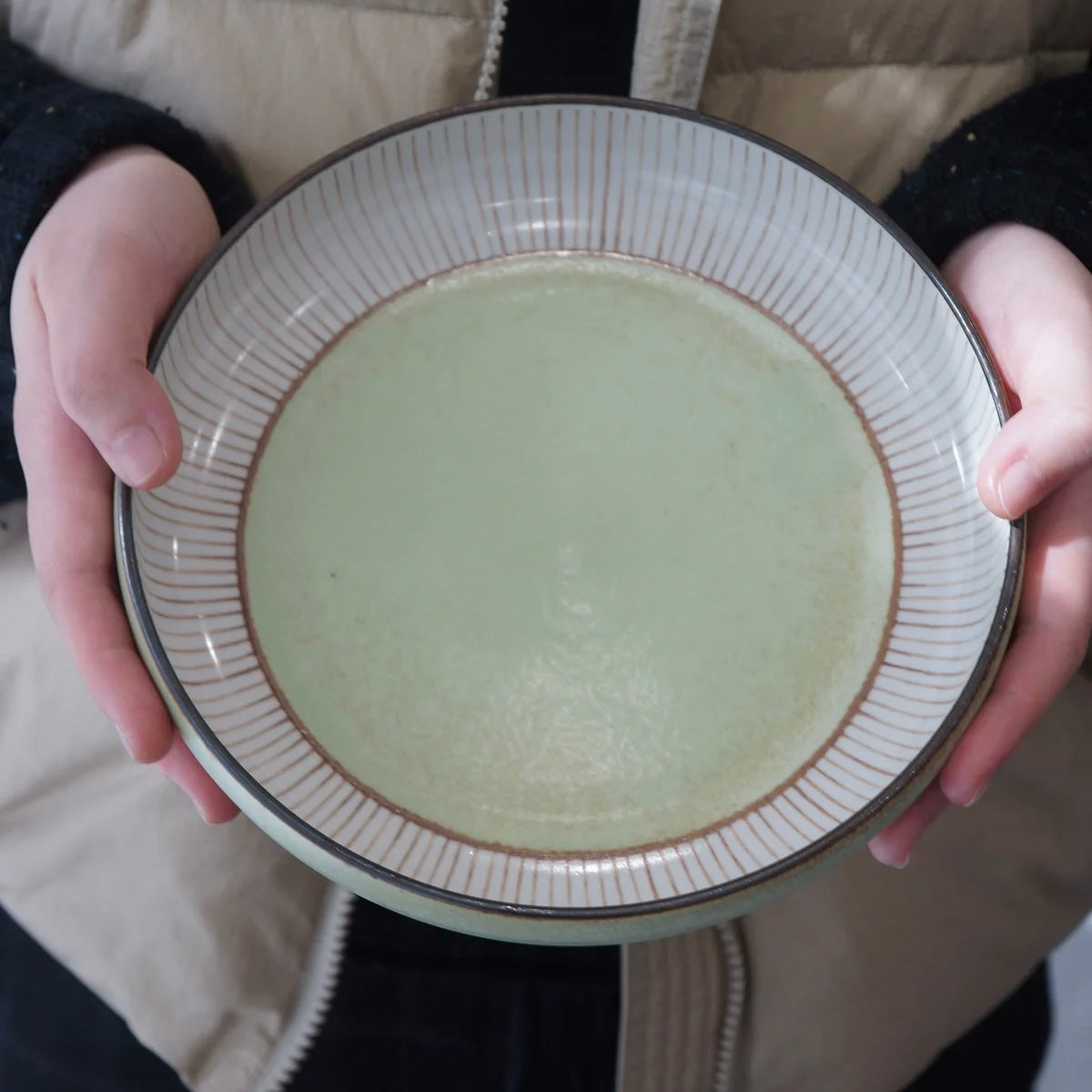 Mino Ware | Wabi Five Color Deep Plate