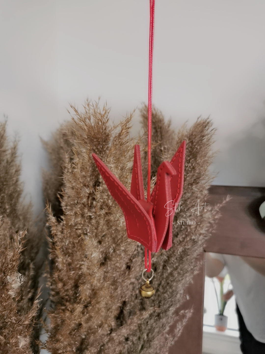 Origami Crane Bag Charm/Car Hanger