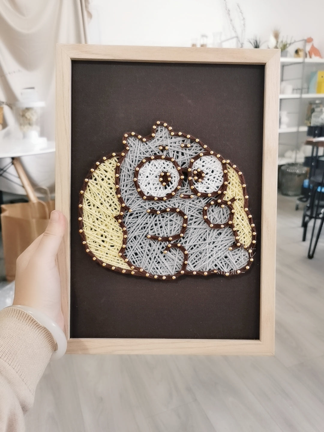 Cartoon - Customized Pattern Framed String Art Workshop