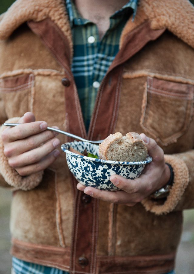 Crow Canyon | Splatter | Cereal Bowl - Grey