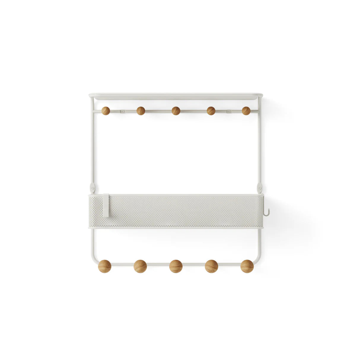 Umbra | Estique Shelf with Hooks (Pick up & Delivery Only)