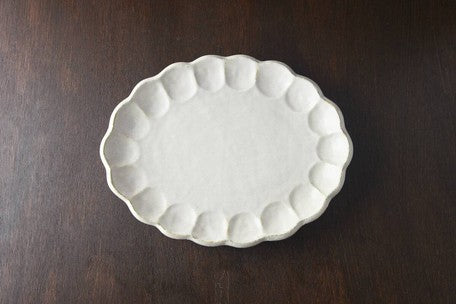 Blut's | Rinka White 29cm Oval Plate