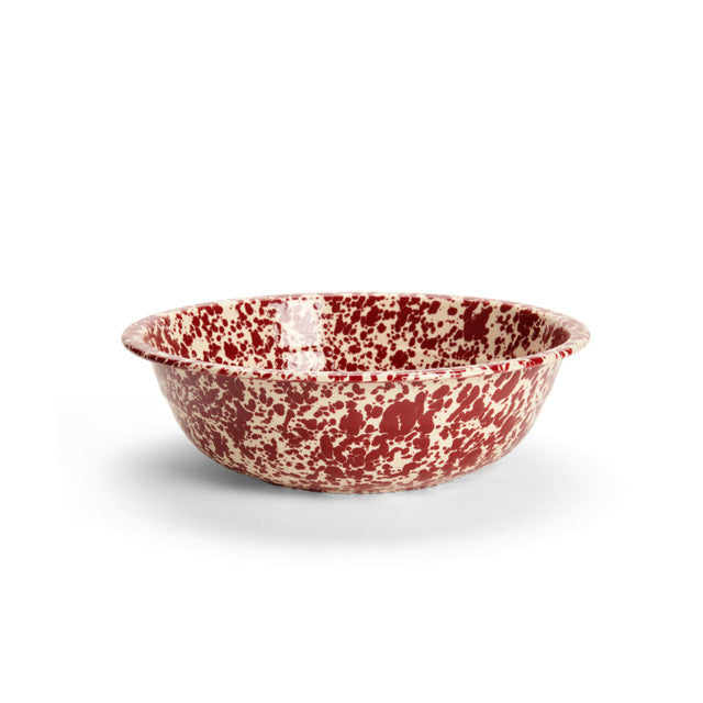 Crow Canyon | Splatter Series | Basin - Burgundy & Cream