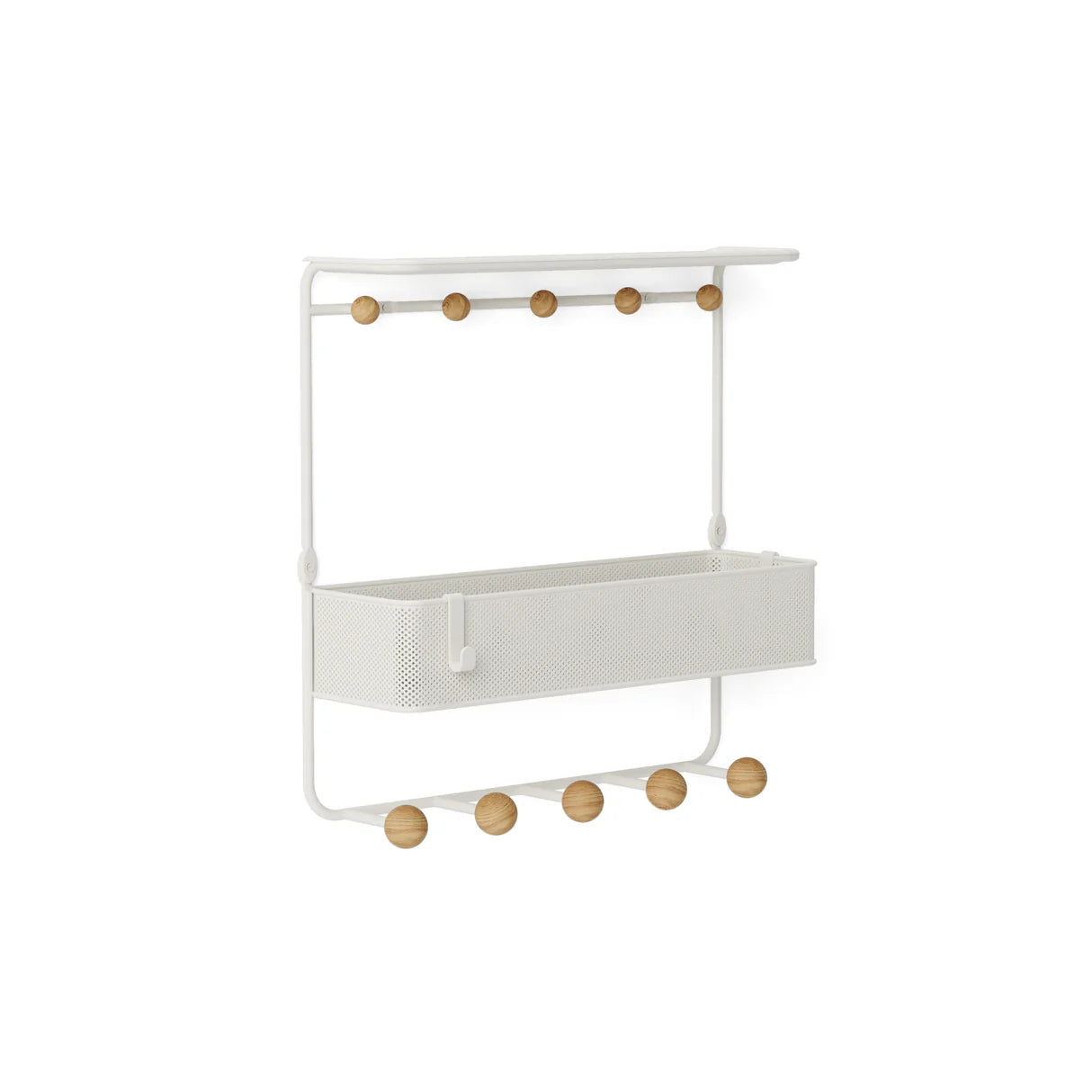 Umbra | Estique Shelf with Hooks (Pick up & Delivery Only)