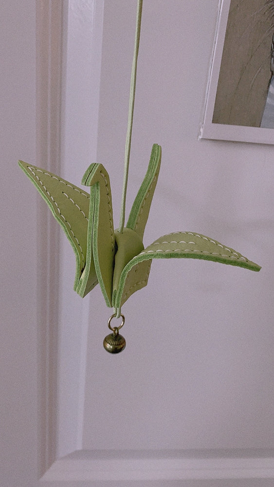 Origami Crane Bag Charm/Car Hanger