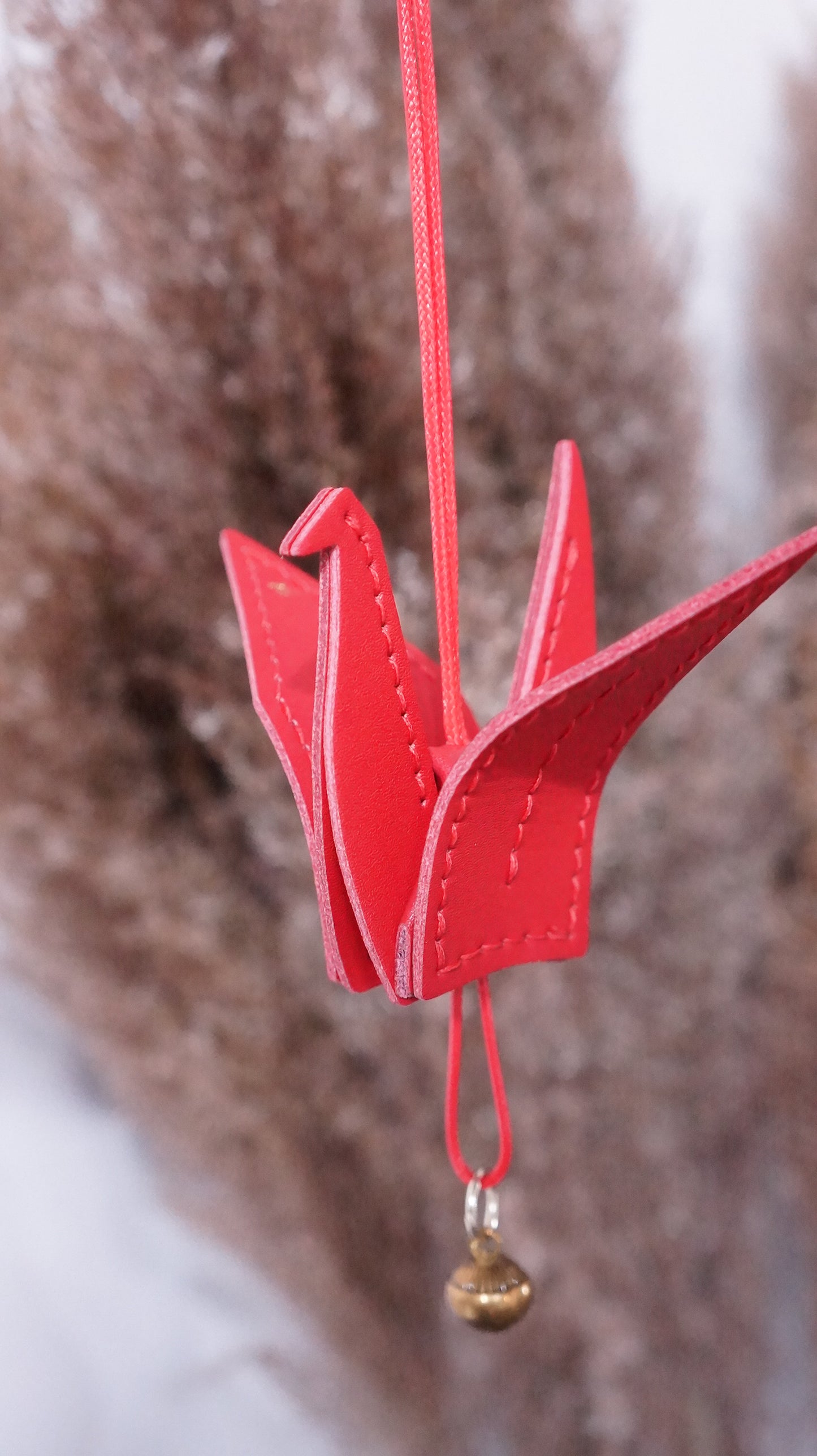 Origami Crane Bag Charm/Car Hanger