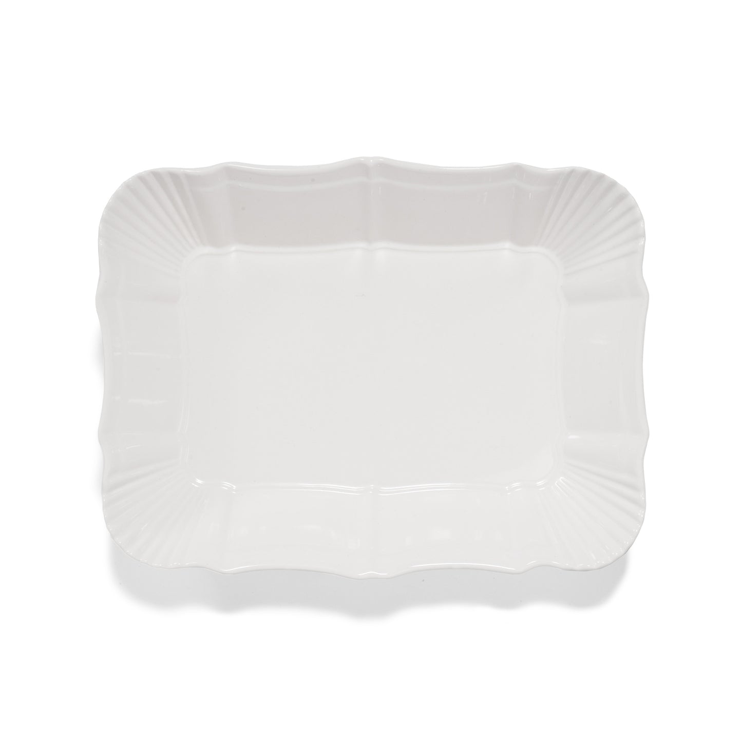 Studio M‘ | Antico | Rectangle Baking Bowl (White)