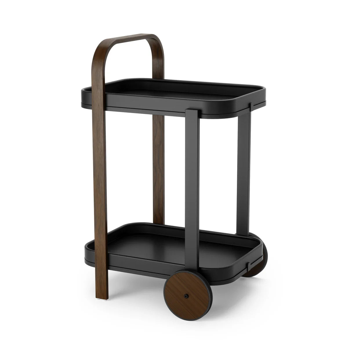 Umbra | Bellwood Bar & Serving Cart - Black Walnut (Pick up & Delivery Only)